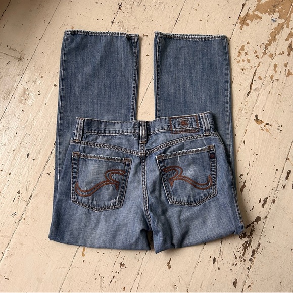 Rock & Republic Men"s Distressed Blue Jeans - Picture 7 of 16
